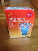 Microsoft Office 2010 Home and Business Box DVD```````